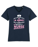 NURSES Tricou mânecă scurtă guler V Bărbat Presenter