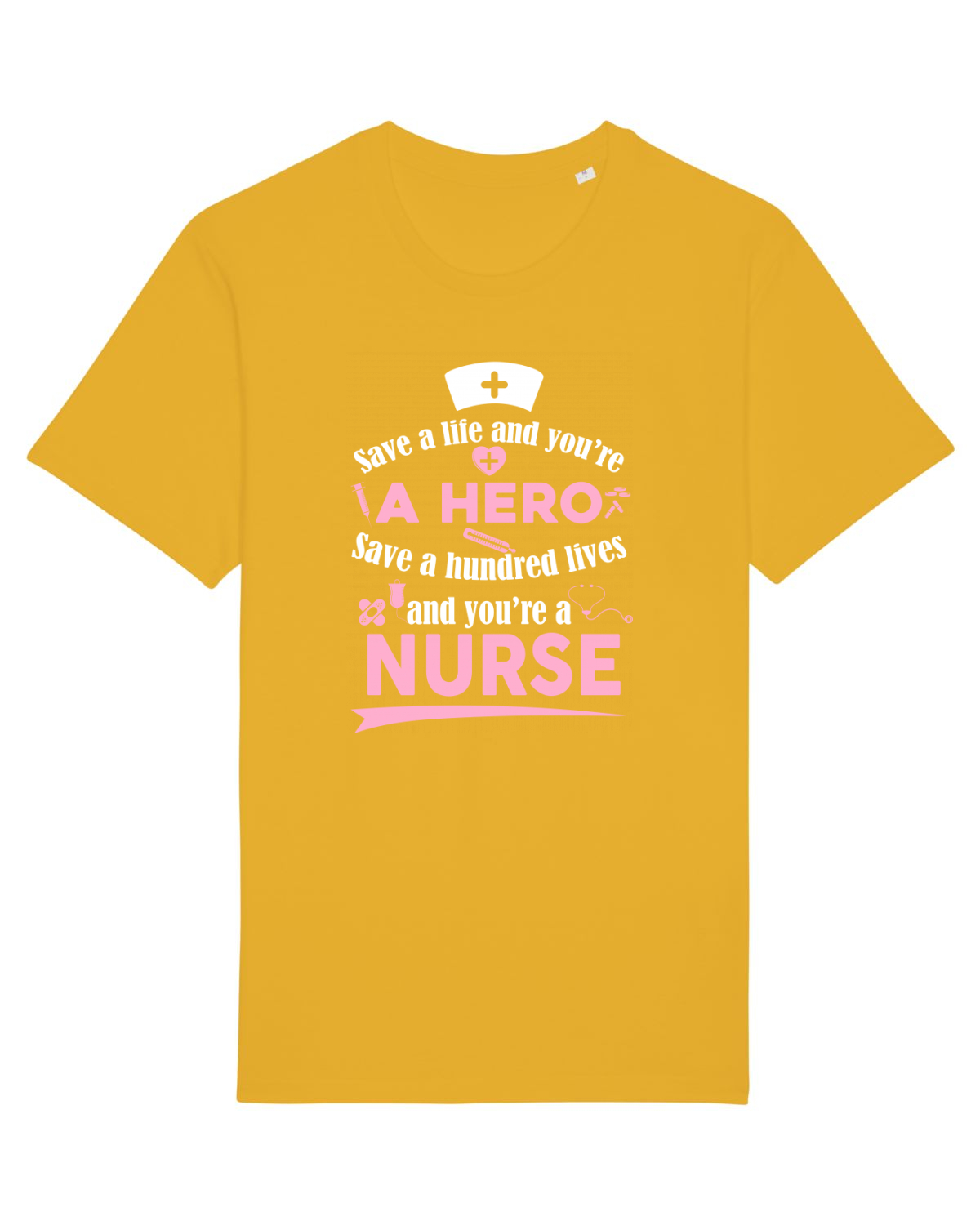 Tricou mânecă scurtă Unisex Rocker Spectra Yellow