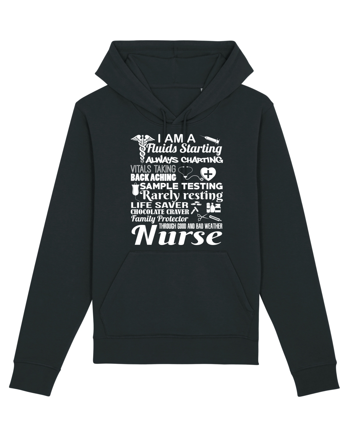 Hanorac Unisex Drummer Black