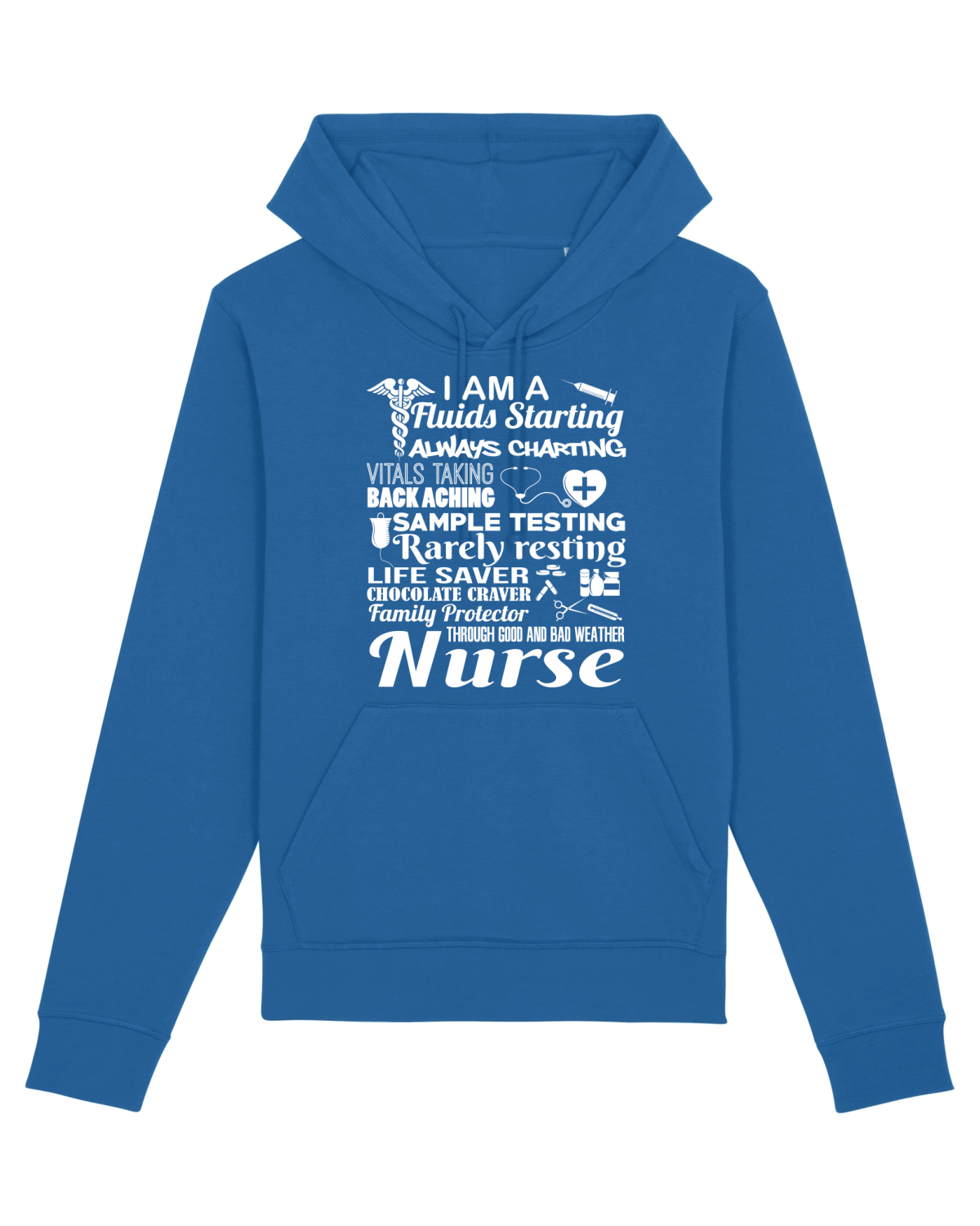 Hanorac Unisex Drummer Royal Blue