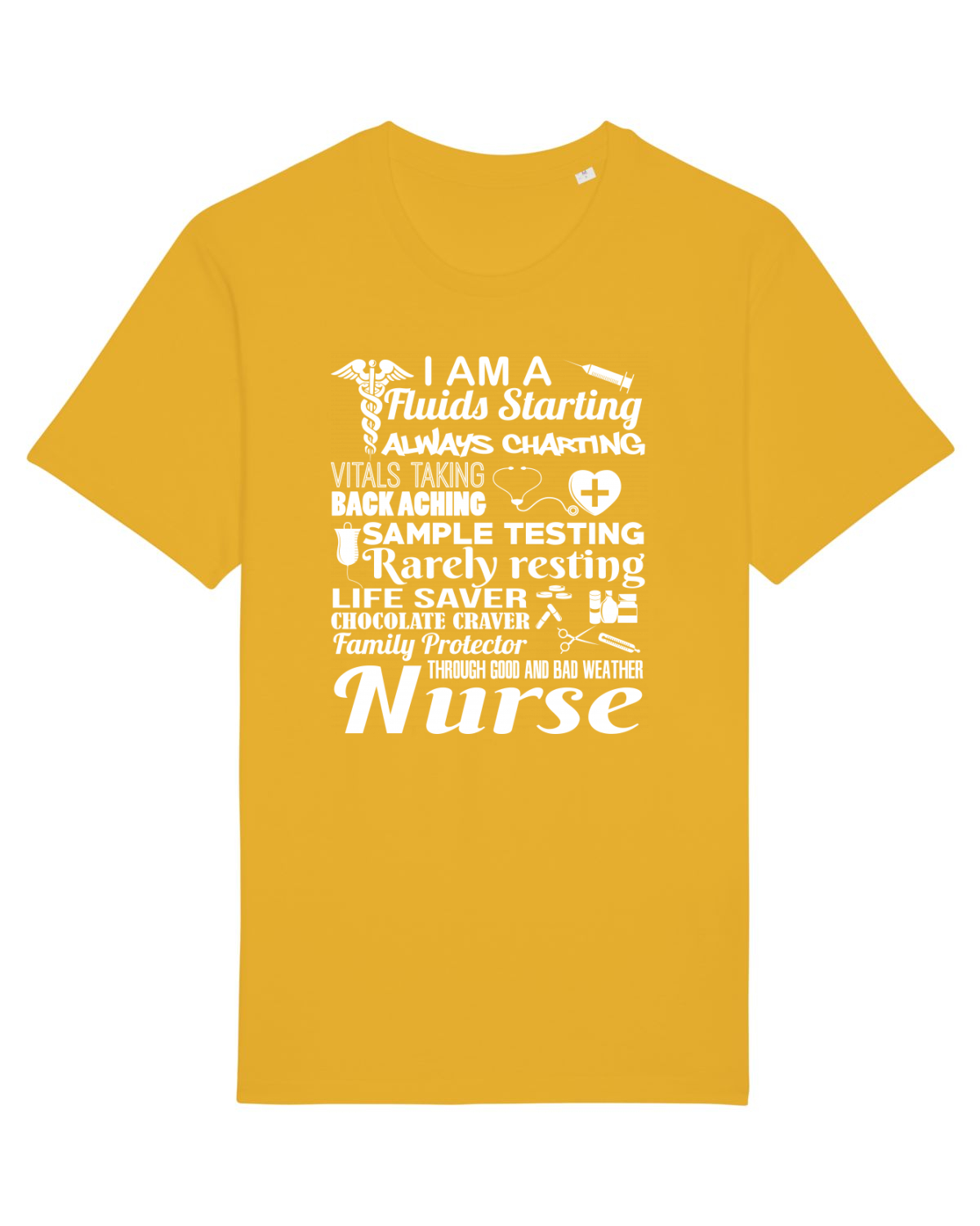 Tricou mânecă scurtă Unisex Rocker Spectra Yellow