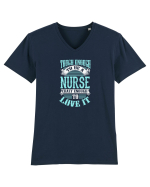 NURSE Tricou mânecă scurtă guler V Bărbat Presenter