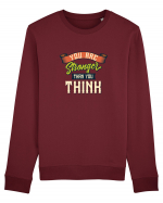 You are stranger than you think Bluză mânecă lungă Unisex Rise