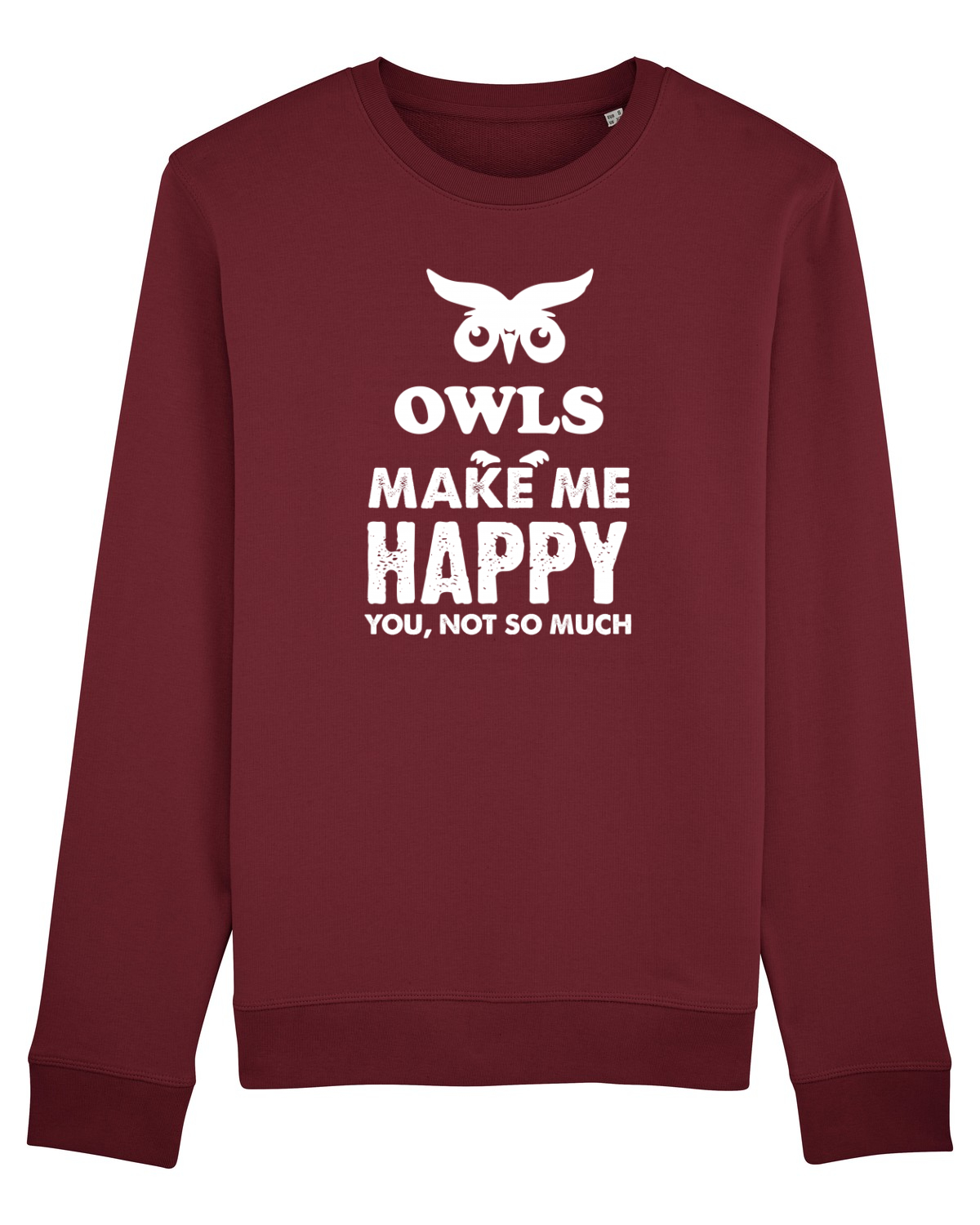 Bluză mânecă lungă Unisex Rise Burgundy