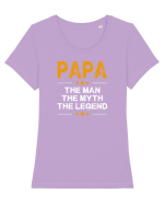PAPA Tricou mânecă scurtă guler larg fitted Damă Expresser