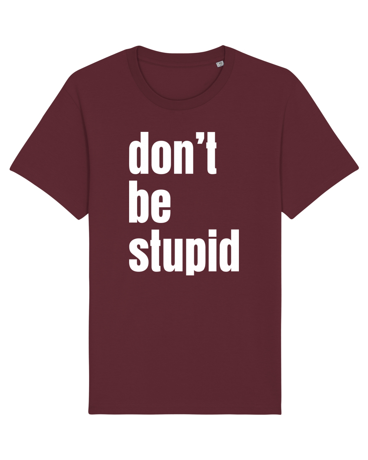 Tricou mânecă scurtă Unisex Rocker Burgundy