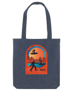 Retro Bigfoot, Alien And Loch Ness Monster Sacoșă textilă