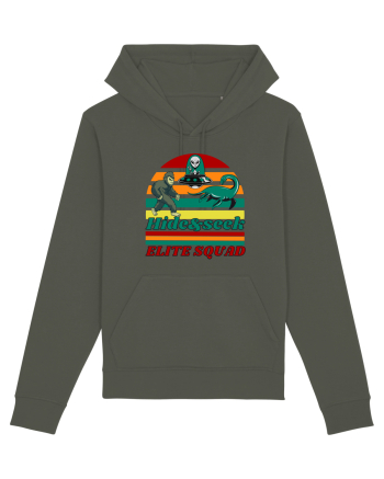 Retro Bigfoot, Alien And Loch Ness Monster Khaki