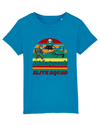 Retro Bigfoot, Alien And Loch Ness Monster Azur