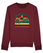 Retro Bigfoot, Alien And Loch Ness Monster Bluză mânecă lungă Unisex Rise