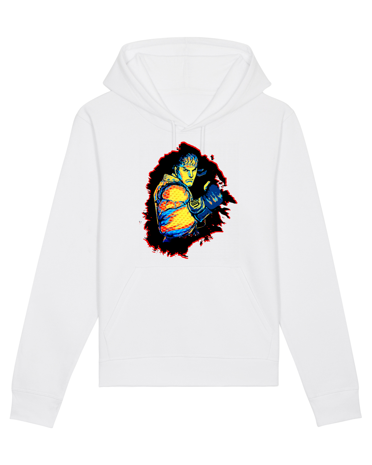Hanorac Unisex Drummer White