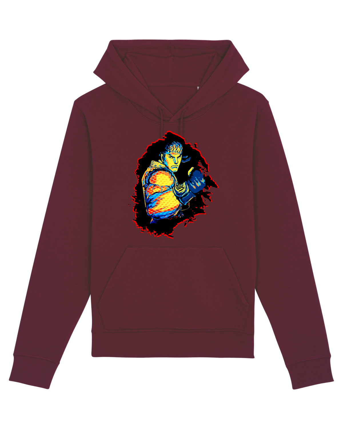 Hanorac Unisex Drummer Burgundy