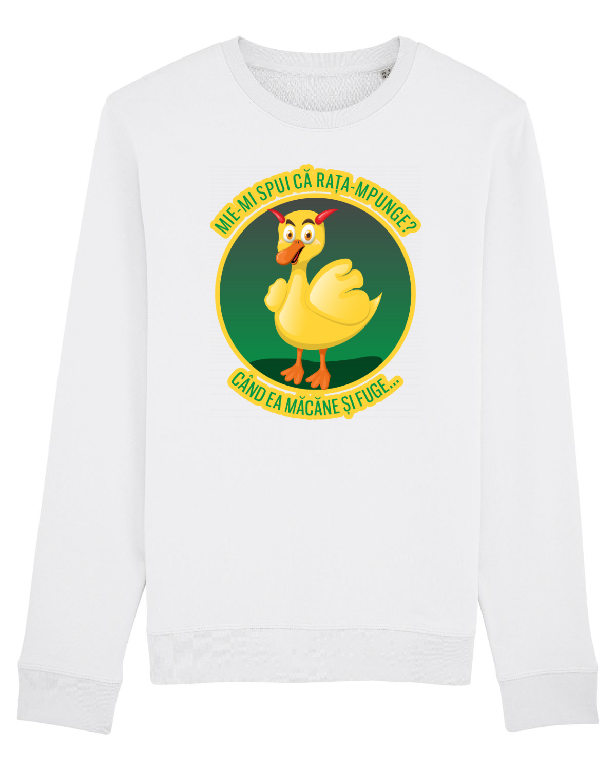 Bluză mânecă lungă Unisex Rise White