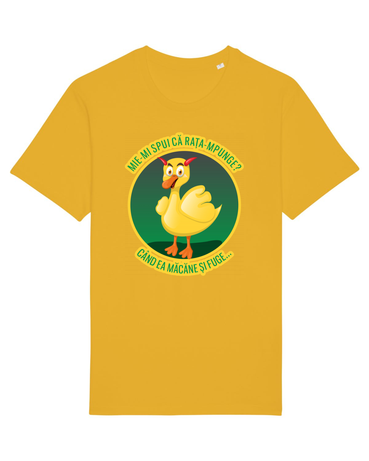 Tricou mânecă scurtă Unisex Rocker Spectra Yellow