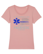 PARAMEDIC Tricou mânecă scurtă guler larg fitted Damă Expresser