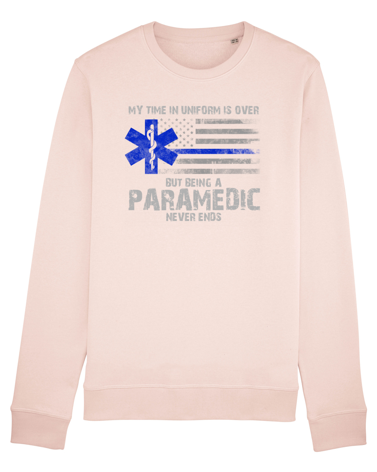 Bluză mânecă lungă Unisex Rise Candy Pink