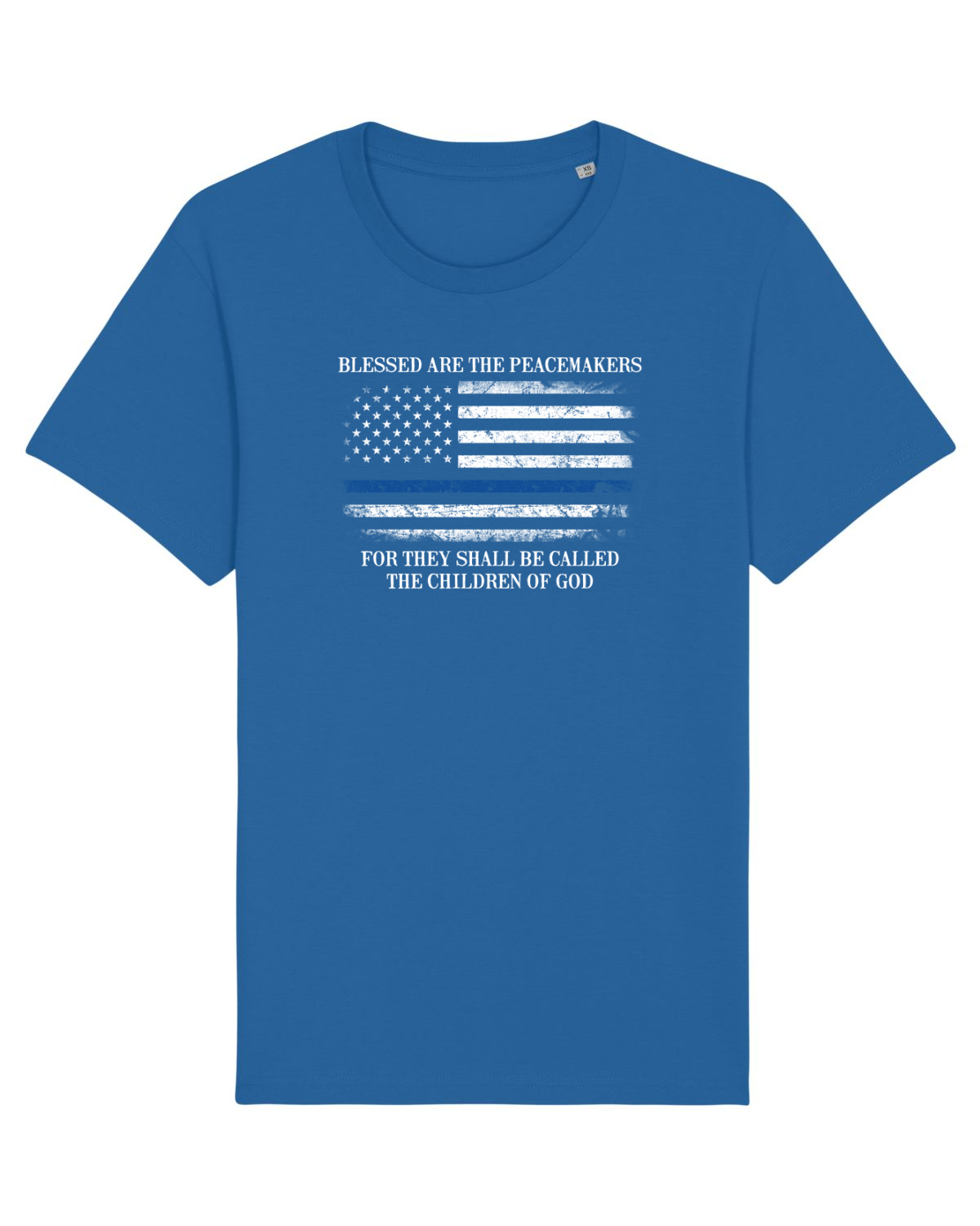 Tricou mânecă scurtă Unisex Rocker Royal Blue