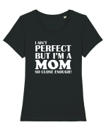 MOM Tricou mânecă scurtă guler larg fitted Damă Expresser