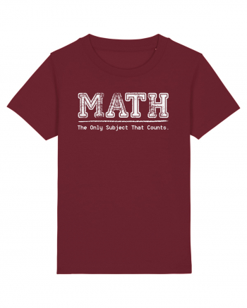 MATH Burgundy