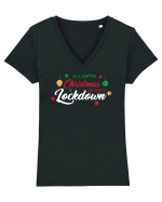 All I want for Christmas   Tricou mânecă scurtă guler V Damă Evoker