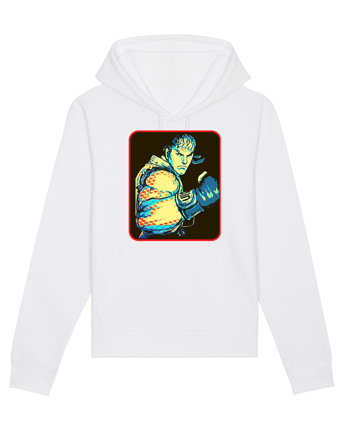 Hanorac Unisex Drummer White