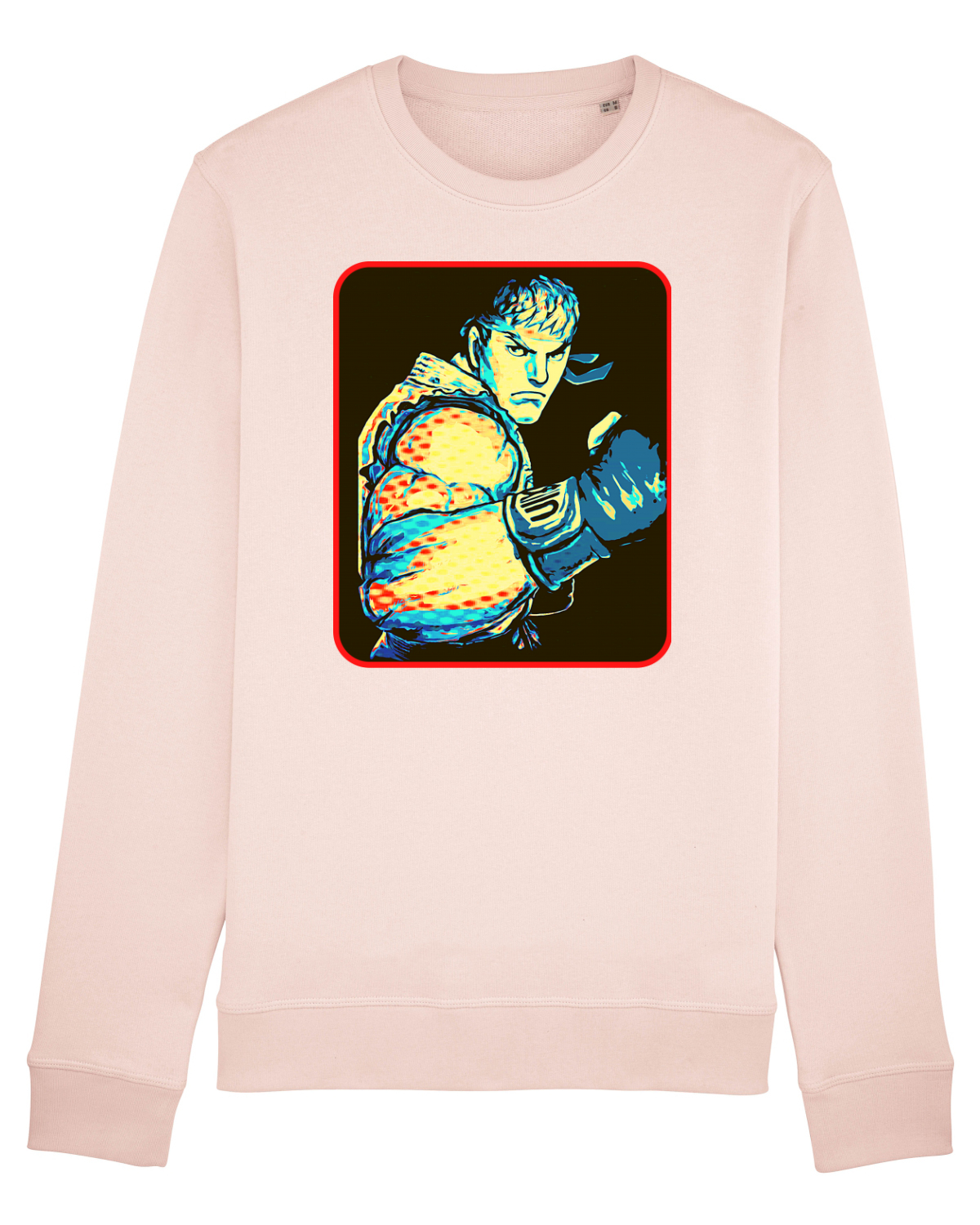 Bluză mânecă lungă Unisex Rise Candy Pink