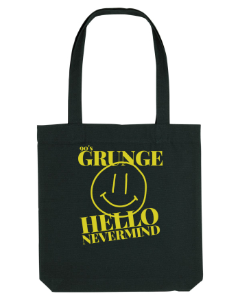 Hello Nevermind 90'S Grunge Black