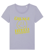 Hello Nevermind 90'S Grunge Tricou mânecă scurtă guler larg fitted Damă Expresser