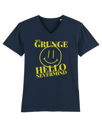 Hello Nevermind 90'S Grunge French Navy