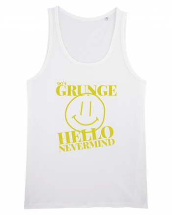 Hello Nevermind 90'S Grunge White