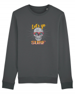 Let's go surf Bluză mânecă lungă Unisex Rise