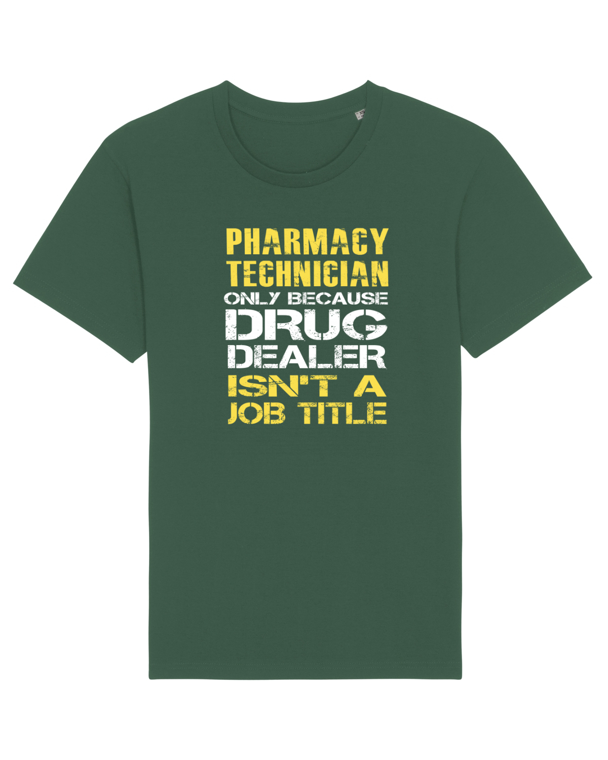 Tricou mânecă scurtă Unisex Rocker Bottle Green