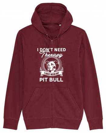 PIT BULL Burgundy