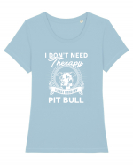 PIT BULL Tricou mânecă scurtă guler larg fitted Damă Expresser