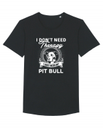 PIT BULL Tricou mânecă scurtă guler larg Bărbat Skater