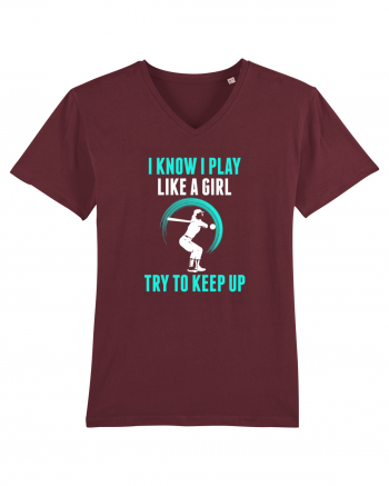 BASEBALL Burgundy