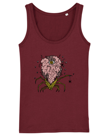 SPIDER BRAIN  Burgundy