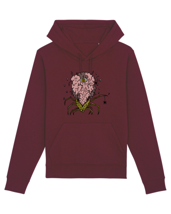 SPIDER BRAIN  Burgundy