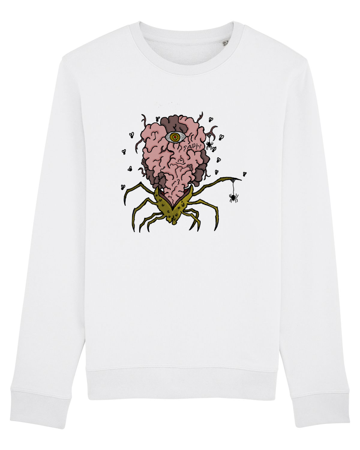 Bluză mânecă lungă Unisex Rise White