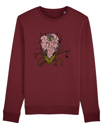 SPIDER BRAIN  Burgundy