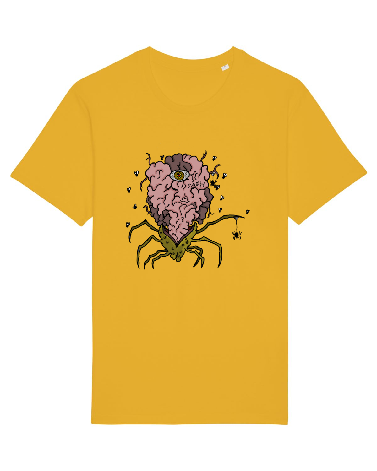 Tricou mânecă scurtă Unisex Rocker Spectra Yellow