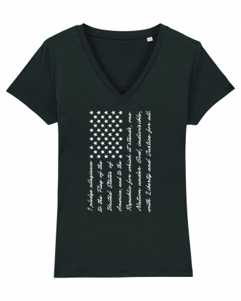 USA FLAG Black