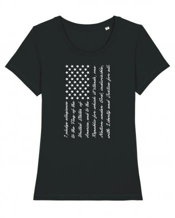 USA FLAG Black