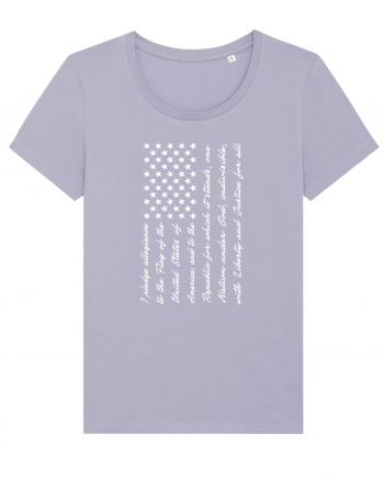 USA FLAG Lavender