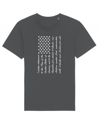 USA FLAG Anthracite