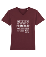 PROFESSOR Tricou mânecă scurtă guler V Bărbat Presenter