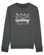 QUILTING Bluză mânecă lungă Unisex Rise