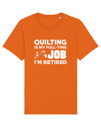 QUILTING Bright Orange