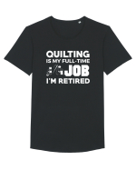 QUILTING Tricou mânecă scurtă guler larg Bărbat Skater