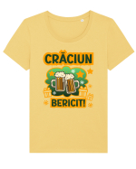 Craciun bericit! Tricou mânecă scurtă guler larg fitted Damă Expresser